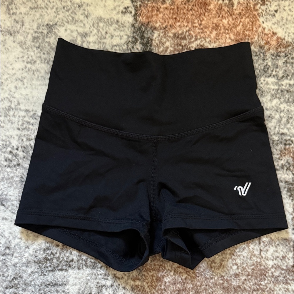 Varsity Black Kids Shorts